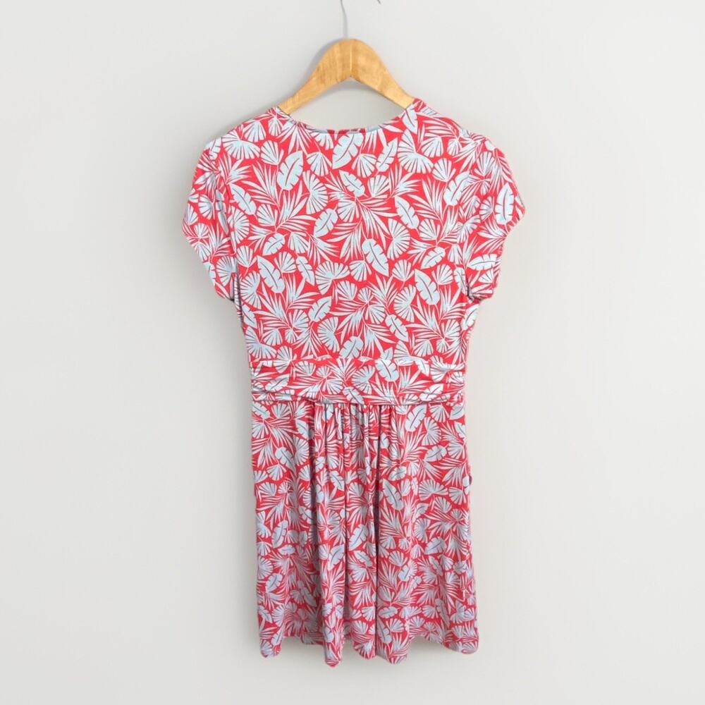 Boden NWTs Lola Jersey Dress Women’s 8 Tropical Pattern Midi Resortwear - Picture 7 of 10